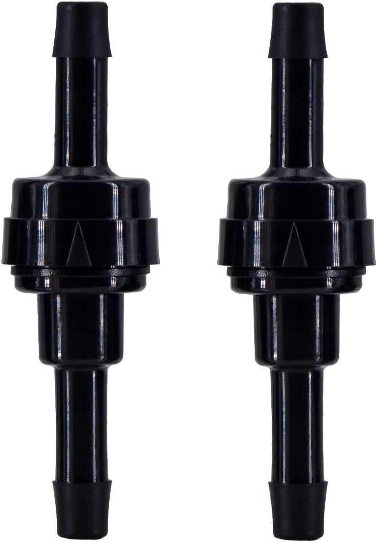 BBTUS PA66 Automotive Oil Line Spring Check Valve, 1/4" Long, High Temp & Corrosion Resistant, 2 PCS - Image 1