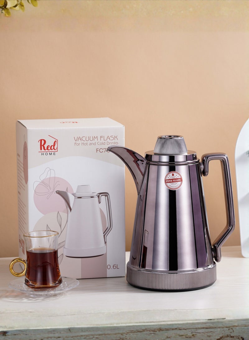 البيت الأحمر طقم ترمس حراري FC7006F، سعة من 1000 مل إلى 600 مل - Image 3