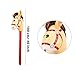 Haconba 20 Pcs 40 Inch Horse Inflatable Stick Inflatable Cowboy Cowgirl Pony Stick Horse Head Stick Balloon for Christmas Birthday Pool Horse Theme Party Decor Supplies Favors 2 Colors - Image 4