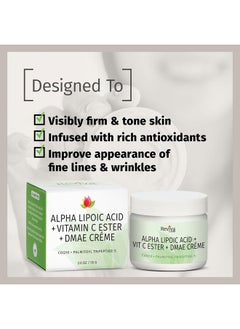 Reviva Labs Reviva Labs Alpha Lipoic Acid Vitamin C Ester and DMAE Cream -- 2 oz  - Image 3