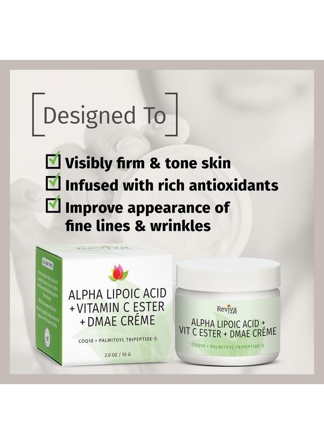 Reviva Labs Reviva Labs Alpha Lipoic Acid Vitamin C Ester and DMAE Cream -- 2 oz  - Image 3