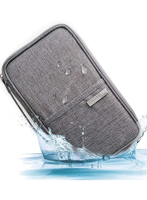 Nylon Passport Holder Travel Document Organizer Travel Wallet