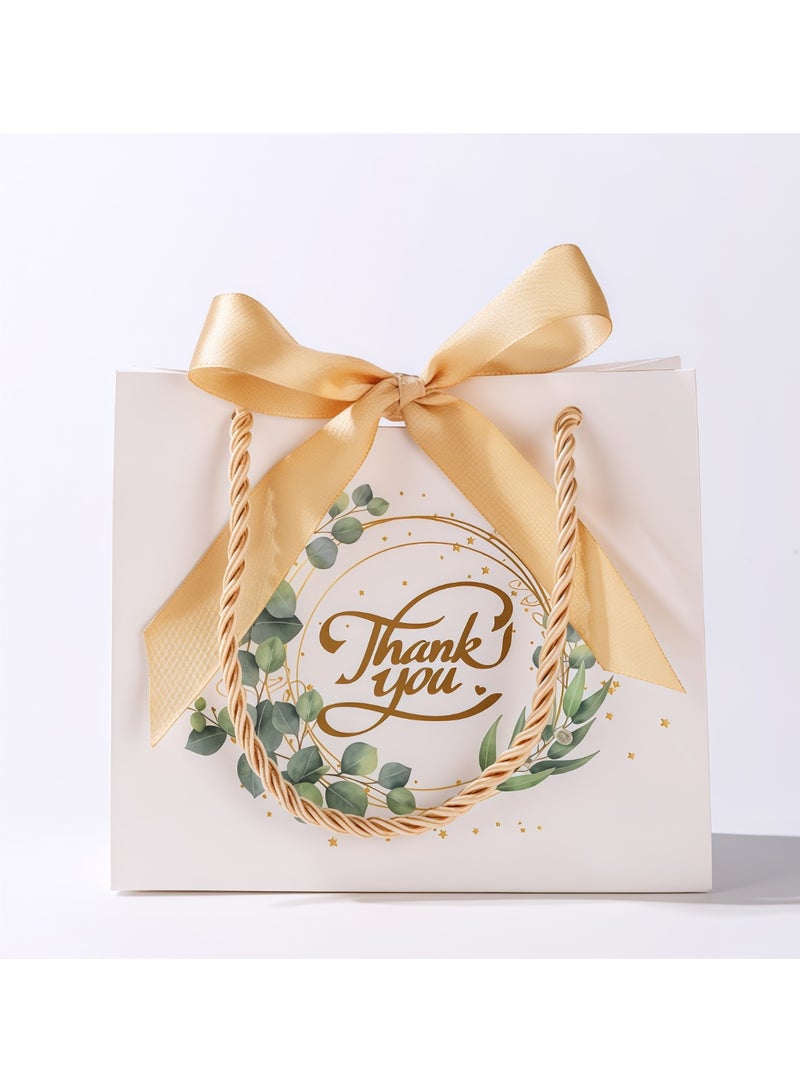 عالم البالونات عبوة من 10 أكياس هدايا ورقية بمقابض، أكياس تغليف هدايا، بالجملة، أكياس هدايا للحفلات، أكياس ورقية للتسوق من متاجر المواد الغذائية، أكياس هدايا لحفلات الزفاف وأعياد الميلاد وحفلات الكريسماس، أكياس حرفية لتجارة المواد الغذائية 14×6×12 سم - Image 2