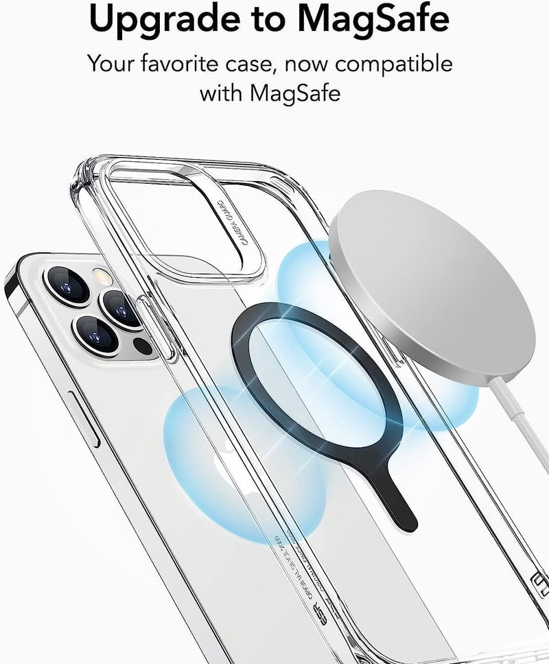 LIRAMARK Adapter Ring for MagSafe, Magnetic Adapter Compatible with Android, Magnetic Phone Attachment Ring for iPhone, Samsung, Pixel, OnePlus and More (Pack of 2) - Image 2