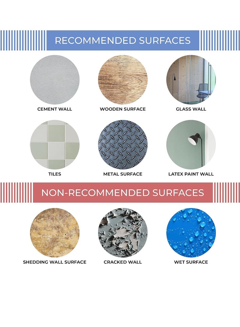 GUDOO شريط لاصق إسفنجي مربع مزدوج الجوانب، عبوة من 120 شريطًا أسود - Image 3