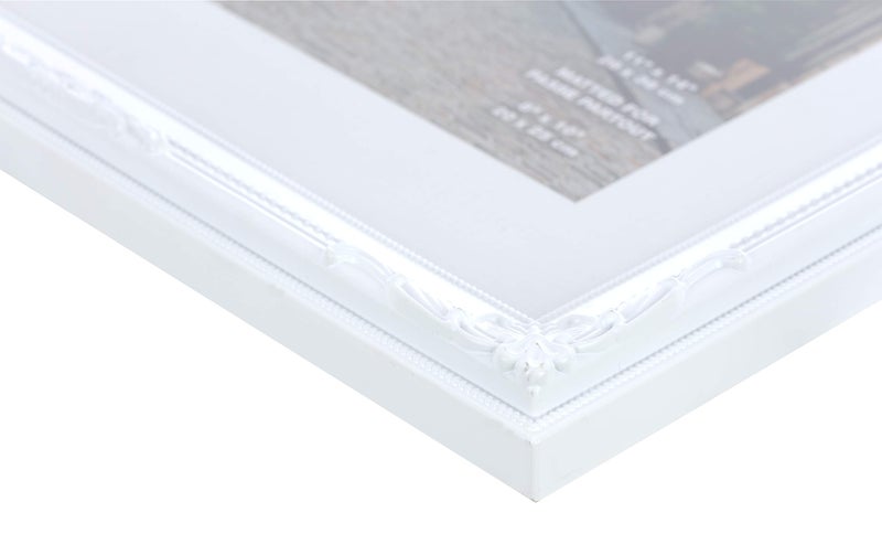 Kiera Grace kieragrace PH43925 Traditional luxury-frames, 11 by 14-Inch, White - Image 5