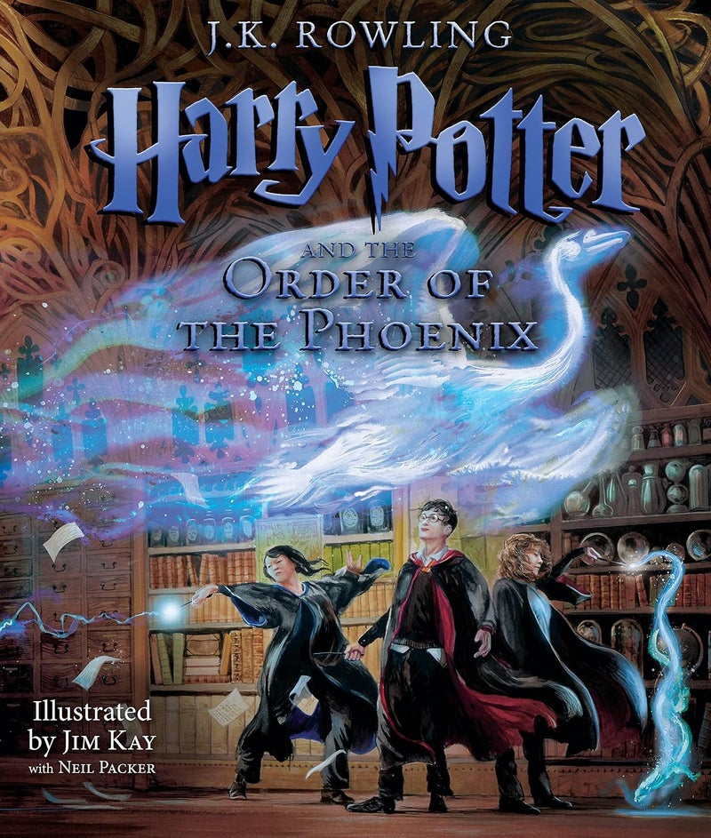 Harry Potter and the Order of the Phoenix: The Illustrated Edition (Harry Potter, Book 5) (5) by J. K. Rowling October 11, 2022