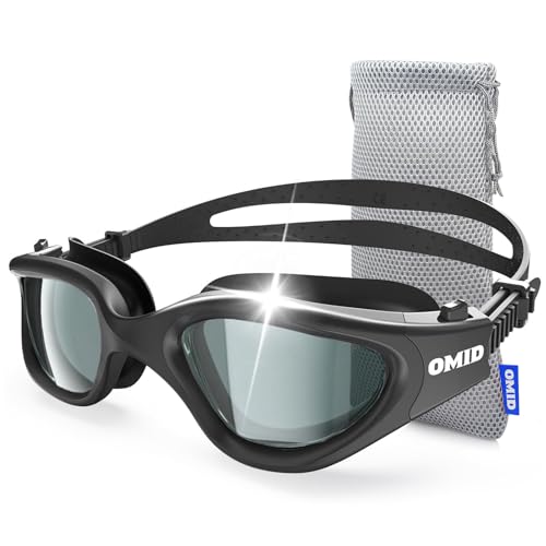 OMID Swim Goggles, P2 Polarized Swimming Goggles for Men Anti-fog Goggles Swimming for Adult Women - Image 1