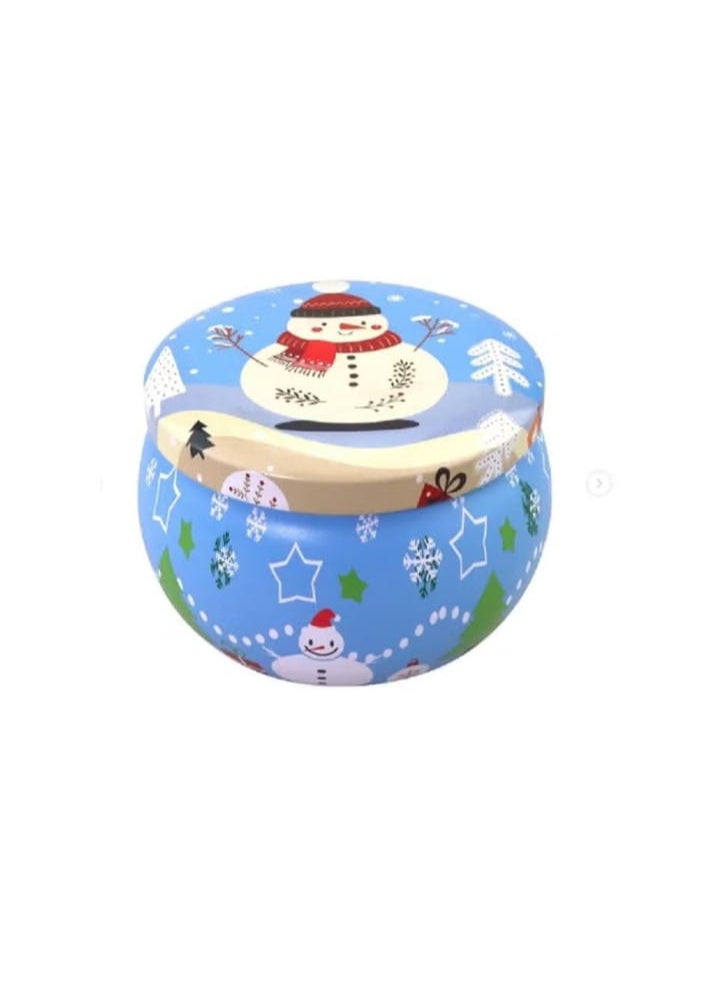 شمعة معطرة لعيد الميلاد، هدايا عيد الميلاد، 2.5 أونصة، شموع عيد الميلاد، شموع شمع الصويا، مجموعة عيد الميلاد المعطرة، شموع معطرة هدايا صغيرة للنساء والرجال والأصدقاء