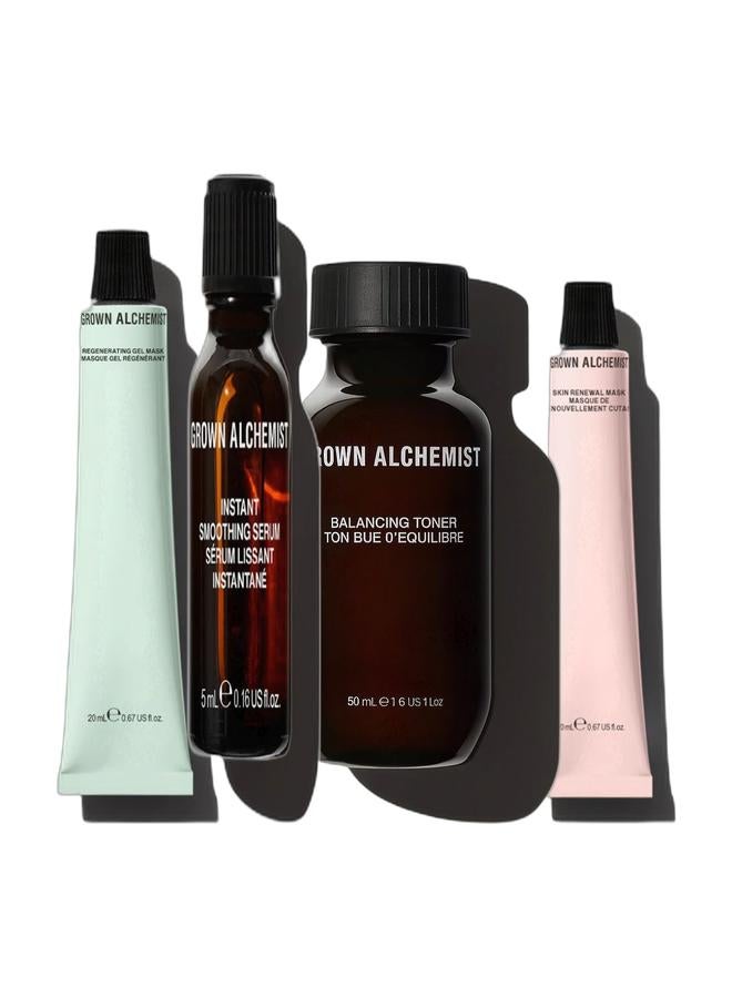 مجموعة Grown Alchemist المتكاملة للعناية بالبشرة – ترطيب وتجديد وإشراقة وتنقية المسام | 4 منتجات أصلية - Image 1
