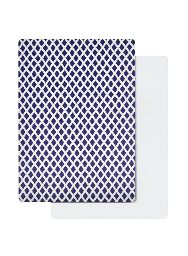 BLUE PANDA 224 Blank Custom Cards with Checkered Diamond Backing for DIY Game or Playing, Write On, 4 Decks (3 x 4 in) - Blank Playing Cards - Image 3