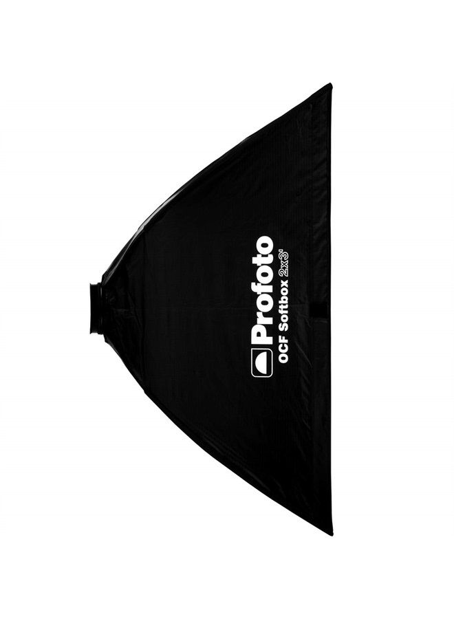 101215 OCF صندوق ناعم 2x3'، أسود/أبيض