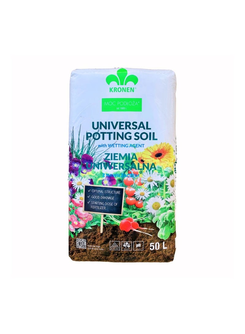 UNIVERSAL Kronen Potting Soil Universal for Outdoor Plants 50L