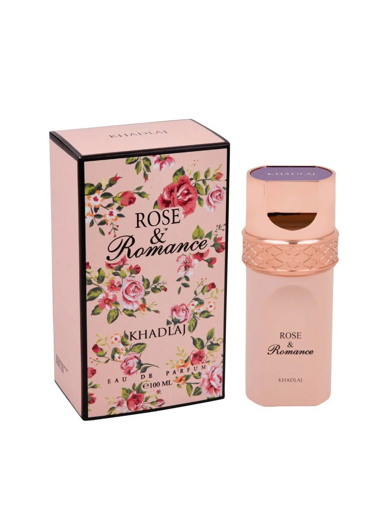 خدلج عطر روز آند رومانس 100 مل - Image 1
