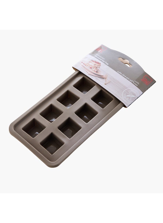Home Box Diamond Ice Tray - Brown - 10-Cube - Image 5
