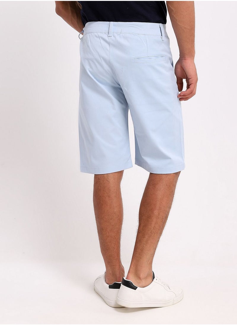 Caesar - Caesar  men GABARDINE SHORT,SKYBLUE,M - Image 1