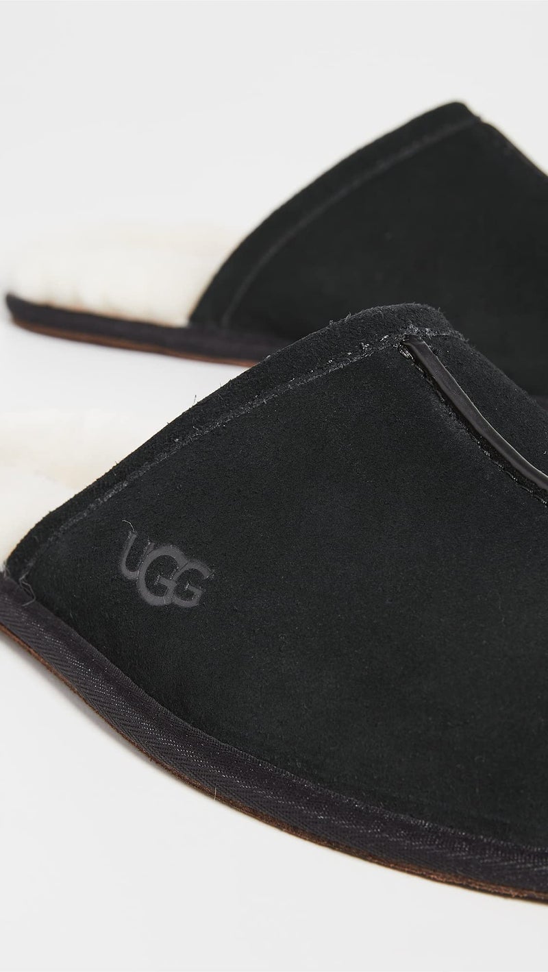 UGG Men's Scuff Slipper, Black, 13 - Image 3