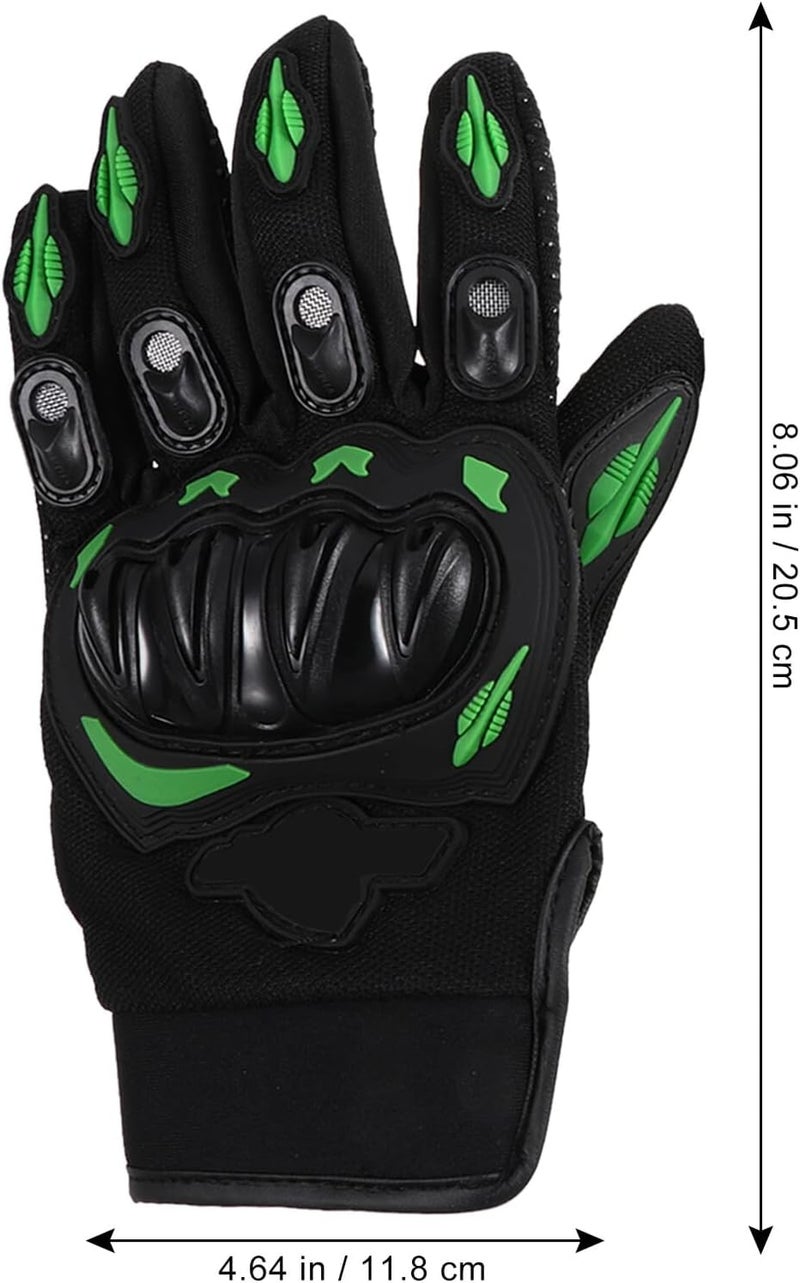 FUOYLOO Motorcycle Riding Gloves L Size, Four-Season Outdoor Cycling Gloves, Skidproof Breathable Protective Gear for Men and Women - Image 2