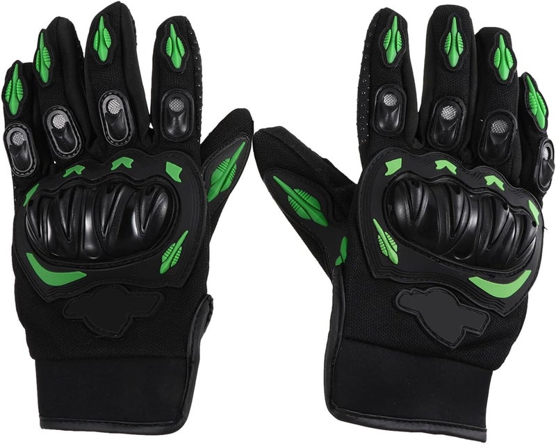 FUOYLOO Motorcycle Riding Gloves L Size, Four-Season Outdoor Cycling Gloves, Skidproof Breathable Protective Gear for Men and Women - Image 1
