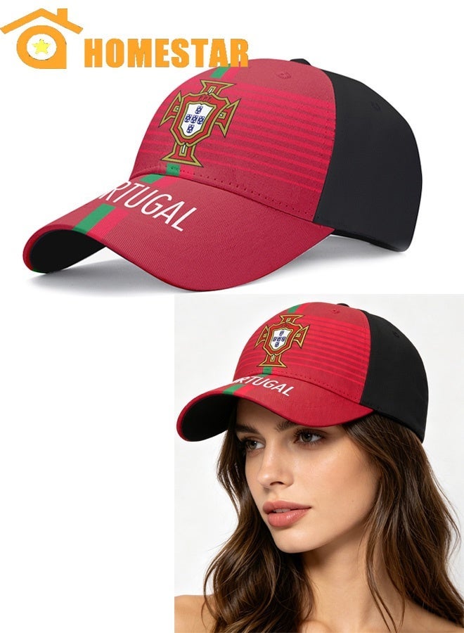 HOMESTAR National Flags Baseball Cap for Men, Women, Adjustable Hat, Unisex, Soccer Fans Novelty Caps, Outdoor Sun Hat - Image 1