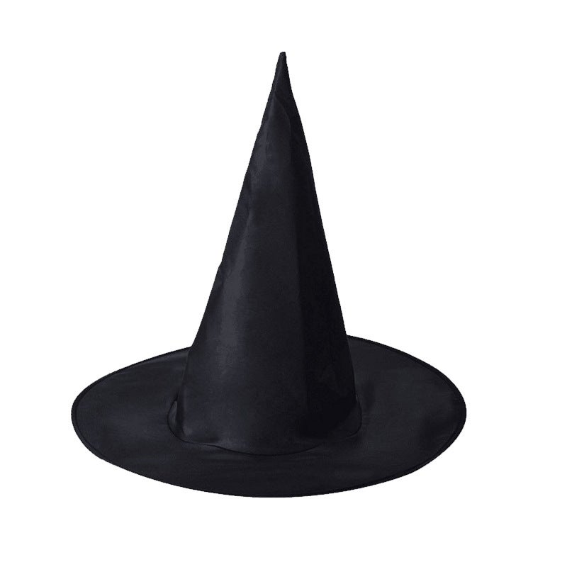 Halloween Hat Black Witch Hat Oxford Cloth Harry Potter Magic Witch Hat Party Decorative Witch Hat - Image 1