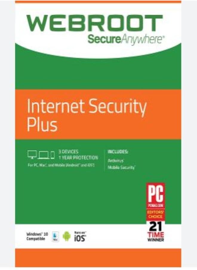 Generic WEBROOT SECUREANYWHERE INTERNET SECURITY 