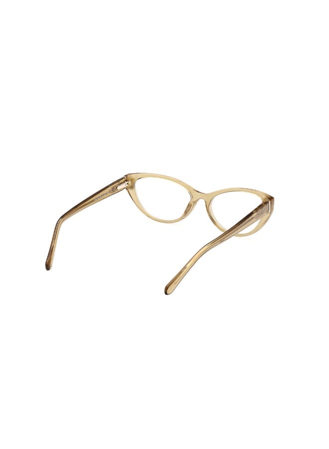 GANT Ga4142 Cat Acetate Frames For Women Size 54, Shiny Light Yellow - Image 5