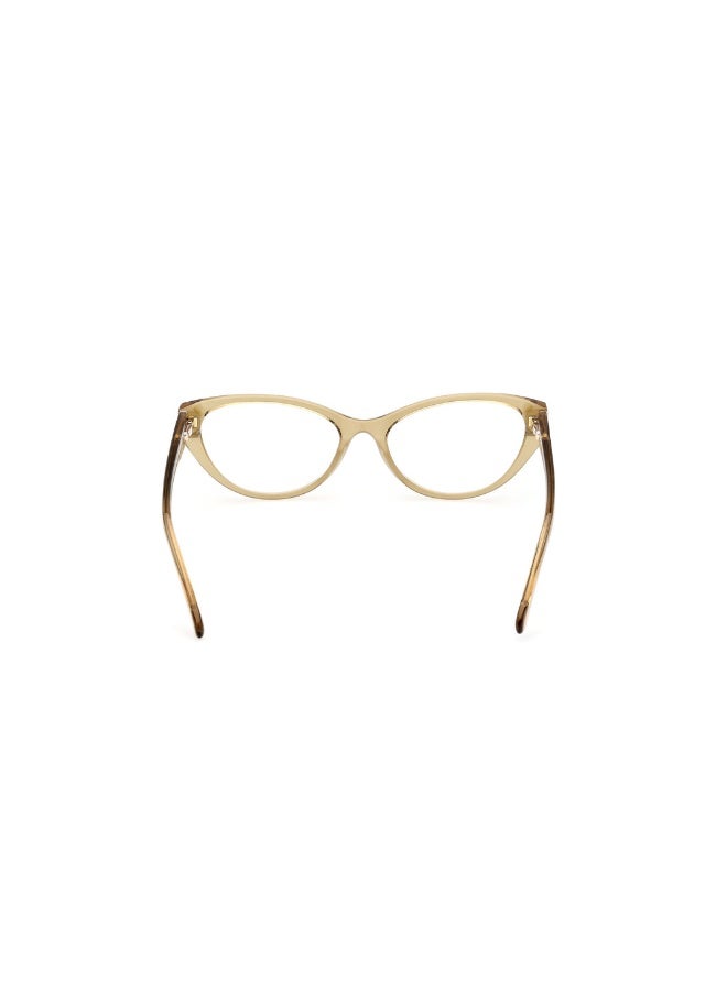 GANT Ga4142 Cat Acetate Frames For Women Size 54, Shiny Light Yellow - Image 4
