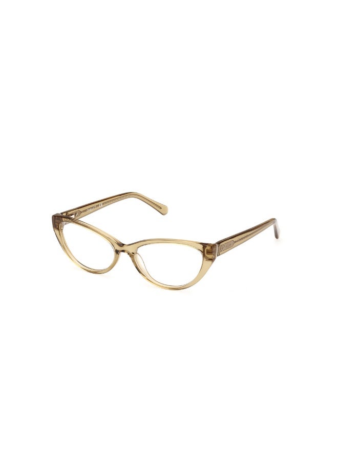 GANT Ga4142 Cat Acetate Frames For Women Size 54, Shiny Light Yellow - Image 1