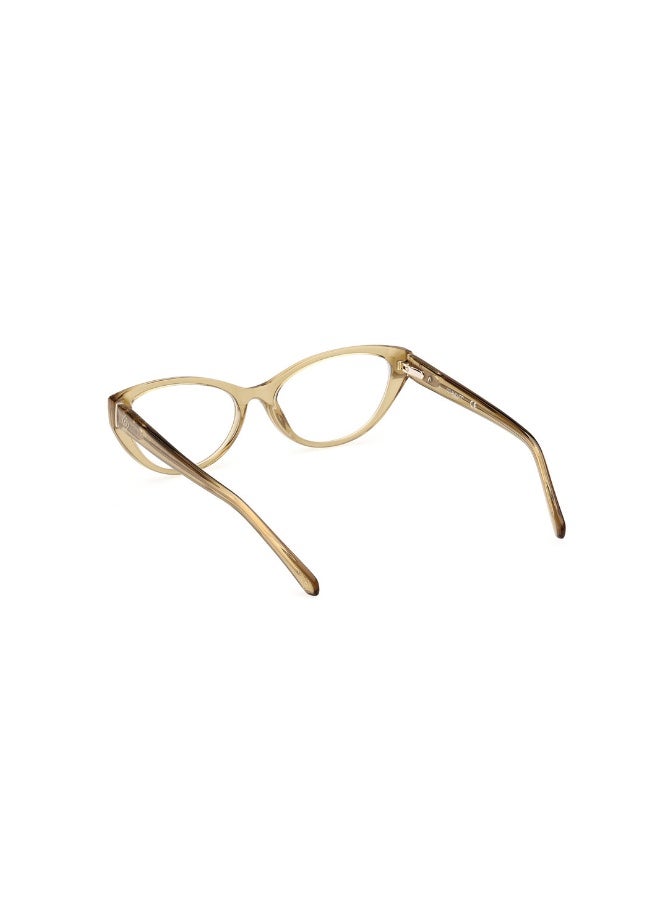 GANT Ga4142 Cat Acetate Frames For Women Size 54, Shiny Light Yellow - Image 3