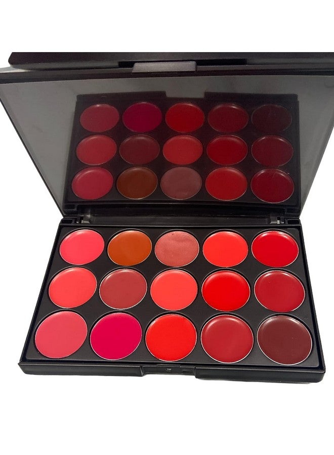 KIRA Store Cosmetics 15 Color Soft Matte Lipstick Palette - Image 1