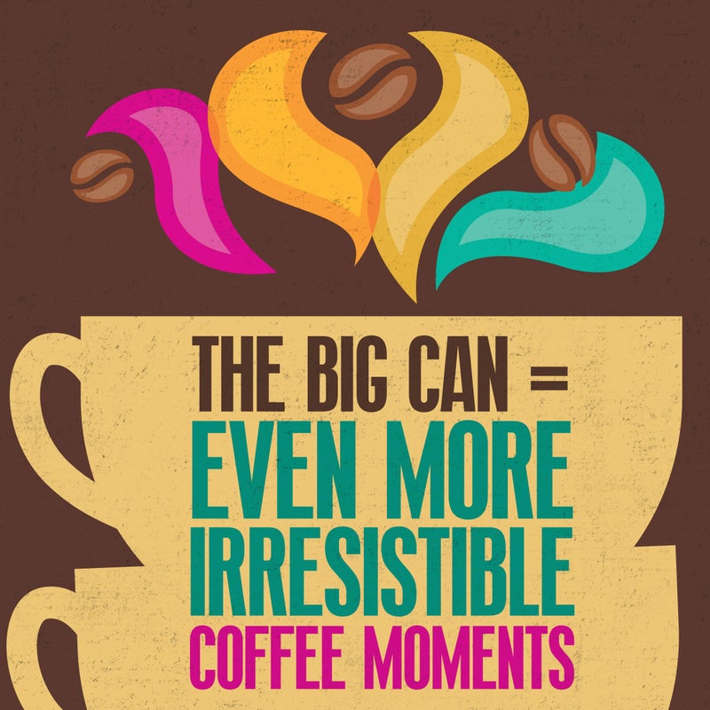 Yuban Traditional Medium Roast Ground Coffee, The Big Can, 33.4 oz Canister - Image 3