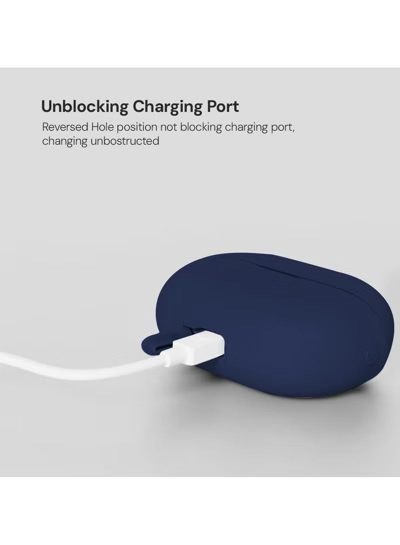 Soft Silicone Protective Case Cover for Huawei FreeClip with Cleaner Kit and Keychain - Image 4