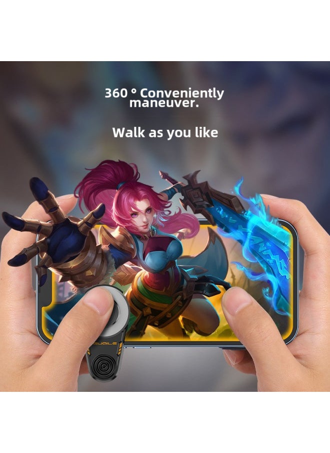 Generic Hot X1 Rocker Game Handle Mobile Phone Rocker Mobile Game Hero Orientation Key Peripheral Auxiliary Walking Artifact-Product Color:X1 Rocker  - Image 4