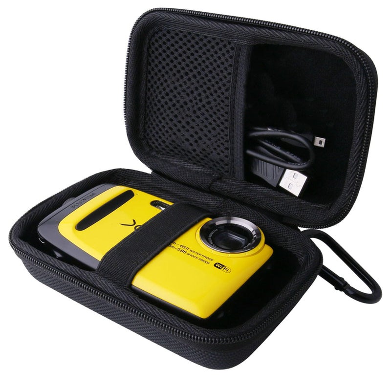 WERJIA Hard EVA Travel Case for Fujifilm FinePix XP120/130/140/80/90 Digital Camera Case (black) - Image 1