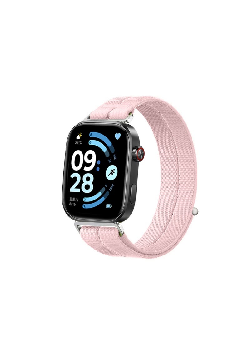 Nylon sports strap for Redmiwatch4/5/6 Xiaomi band 8Pro 9Pro 10pro watch, women.men breathable replacement bracelet wristband for Redmiwath4/5/6 Miband 8Pro 9Pro 10pro - Image 1