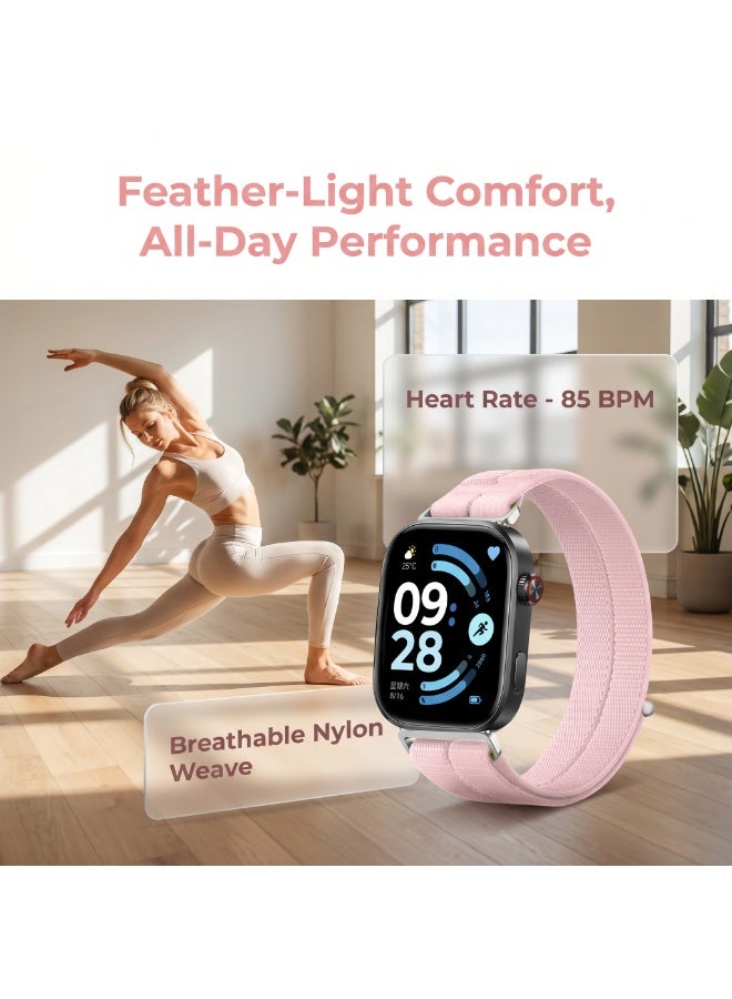 Nylon sports strap for Redmiwatch4/5/6 Xiaomi band 8Pro 9Pro 10pro watch, women.men breathable replacement bracelet wristband for Redmiwath4/5/6 Miband 8Pro 9Pro 10pro - Image 4