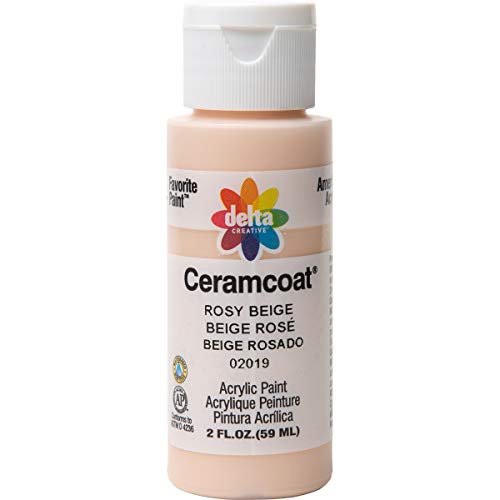 Delta Creative Ceramcoat Acrylic Paint in Assorted Colors (2 oz), 2019, Fleshtone - Image 1