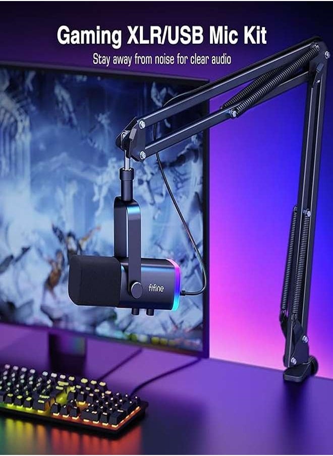 FIFINE - Fifine Microphone AM8T Dynamic - Image 1
