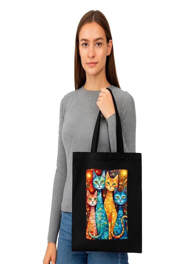 PrintingZone Printed Tote Bag For Women| Fashion Canvas Printed Tote Bag - Women - Image 2