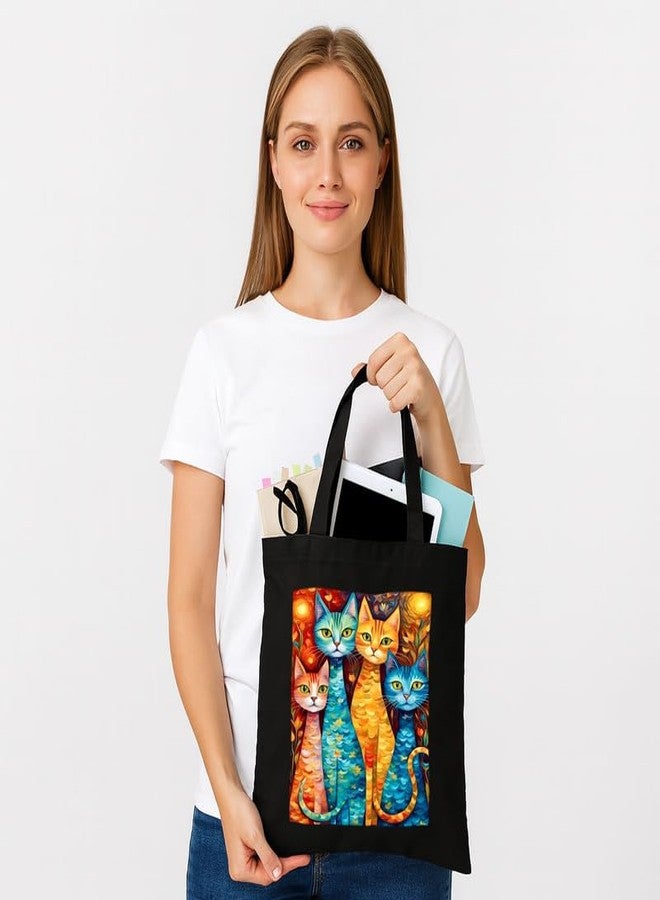 PrintingZone Printed Tote Bag For Women| Fashion Canvas Printed Tote Bag - Women - Image 4