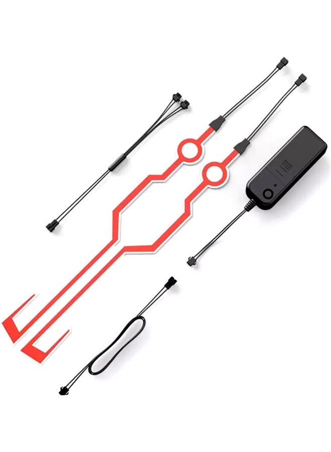 Loquat Universal Motorcycle Helmet Night - Image 1