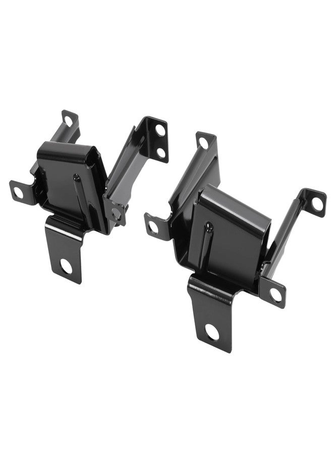 KUAFU Front Outer Bumper Bracket Compatible with 2007-2013 Chevy Chevrolet Silverado/GMC Sierra 1500 2500 3500 Replace for 15901539 GM1067182 15901538 GM1066182 Bumper Support Driver&Passenger Side - Image 3