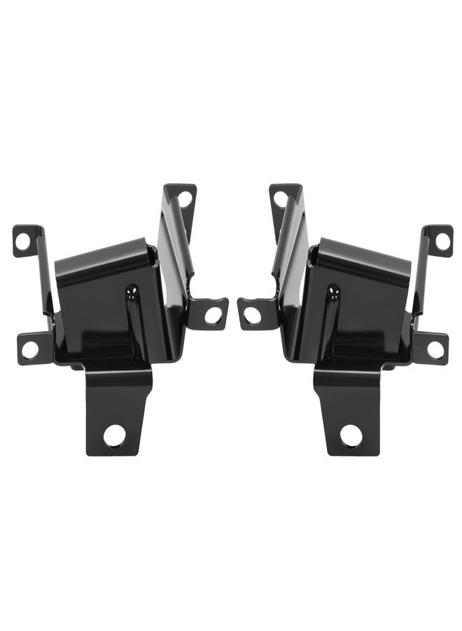 KUAFU Front Outer Bumper Bracket Compatible with 2007-2013 Chevy Chevrolet Silverado/GMC Sierra 1500 2500 3500 Replace for 15901539 GM1067182 15901538 GM1066182 Bumper Support Driver&Passenger Side - Image 1