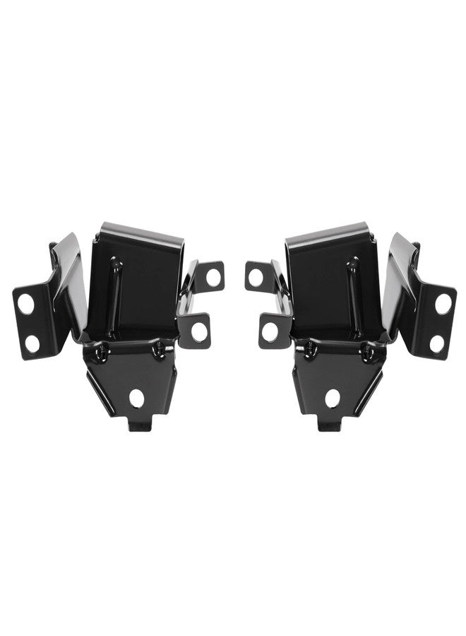 KUAFU Front Outer Bumper Bracket Compatible with 2007-2013 Chevy Chevrolet Silverado/GMC Sierra 1500 2500 3500 Replace for 15901539 GM1067182 15901538 GM1066182 Bumper Support Driver&Passenger Side - Image 5