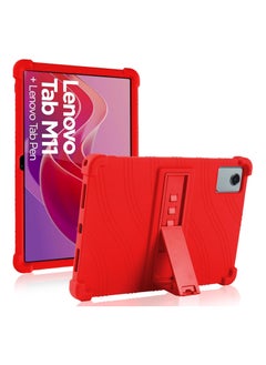 General for Lenovo Tab M11 Case 11 Inch 2023,Soft Silicone Kids Case for Lenovo Tab M11 Tablet (TB330FU) Lenovo Xiaoxin Pad 2024 TB331FC with Stand  - Image 1