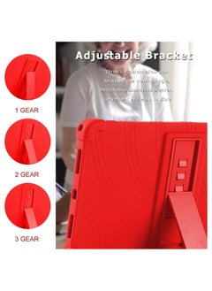 General for Lenovo Tab M11 Case 11 Inch 2023,Soft Silicone Kids Case for Lenovo Tab M11 Tablet (TB330FU) Lenovo Xiaoxin Pad 2024 TB331FC with Stand  - Image 2