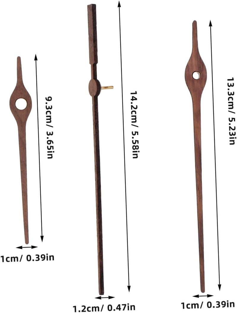 DOITOOL DIY Silent Wall Clock Mechanism Kit Long Shaft Quartz Movement Mute Motor Replacement Parts for Wall Clocks - Image 2
