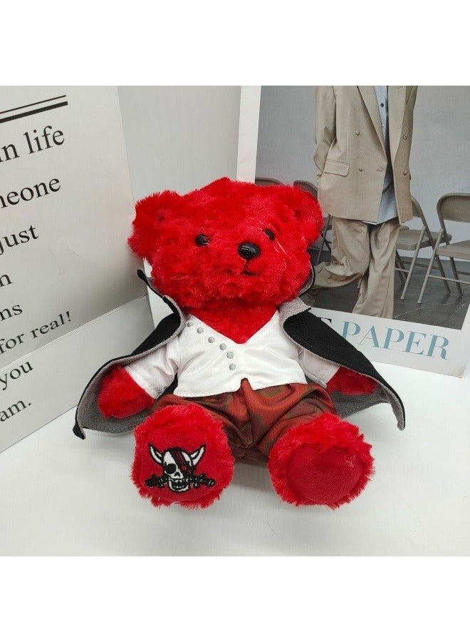general Teddy Bear plush doll One Piece Redhead Shanks Doll cute Teddy Bear plush toy suitable for home decoration The best gift for family and friends - Image 3
