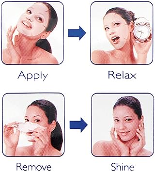 Revitale Royal Jelly Collagen and Hyaluronic Face Mask 2 Treatments - Image 2